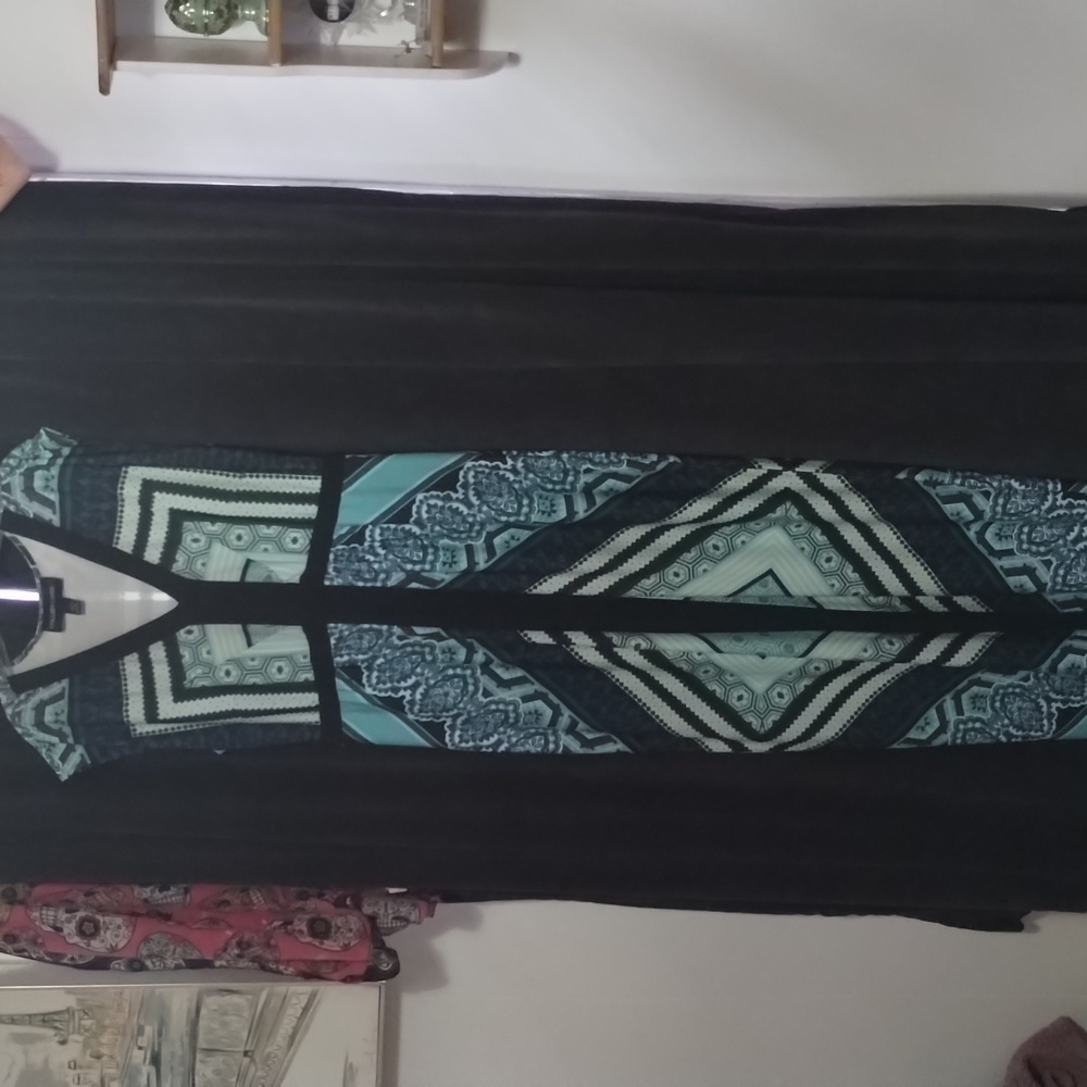 Geometric Patterned Dress